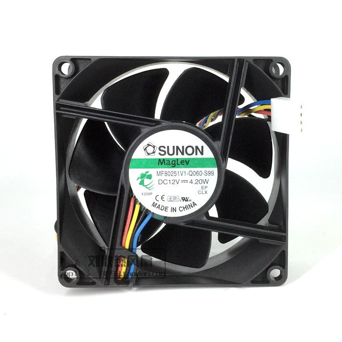 SUNON 8025 8CM MF80251V1-Q060-S99 12V 4.20W 4PIN cooling fan