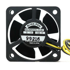 Original ELINA FAN HDF4020L-05LB 4CM 4020 5V 0.105A 2 line ultra quiet fan