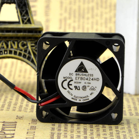 Delta 4CM Cooling fan 4020 24V0.10A EFB0424HD Cooling Fan