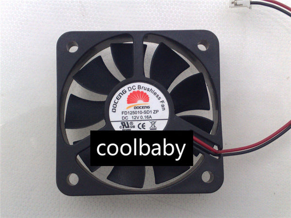 DOCENG FD125010-SD1 ZP fan 12V 0.16A 50*50*10mm 2pin