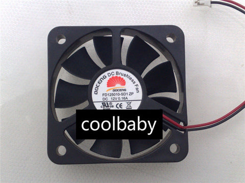 DOCENG FD125010-SD1 ZP fan 12V 0.16A 50*50*10mm 2pin