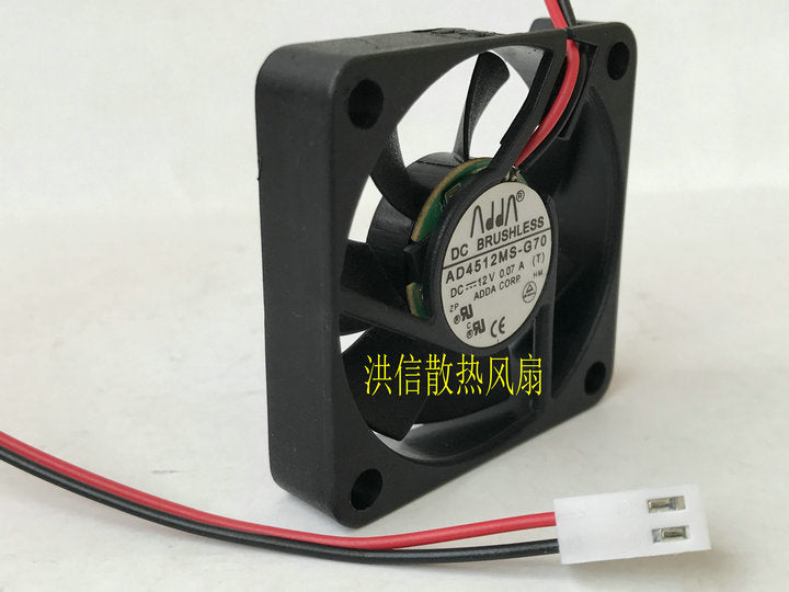 1PC ADDA 4510 AD4512MS-G70 12V 0.07A 4.5cm Silent Cooling Fan
