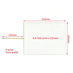 Touch Screen Glass Panel For MTM-15DK-4 MTM-15DK-5 1PC NEW Touchpad