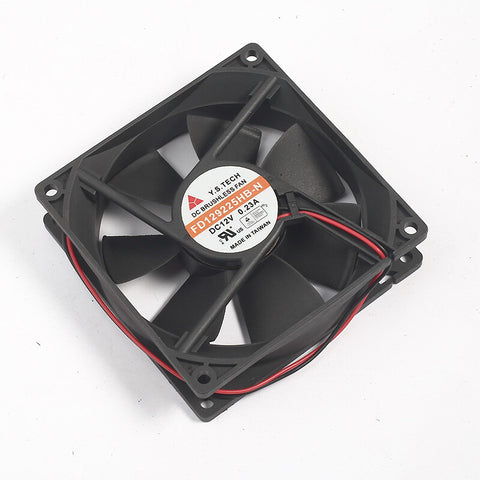 1PCS Y.S.TECH FD129225HB-N fan DC12V 0.23A 90*90*25mm 2pin