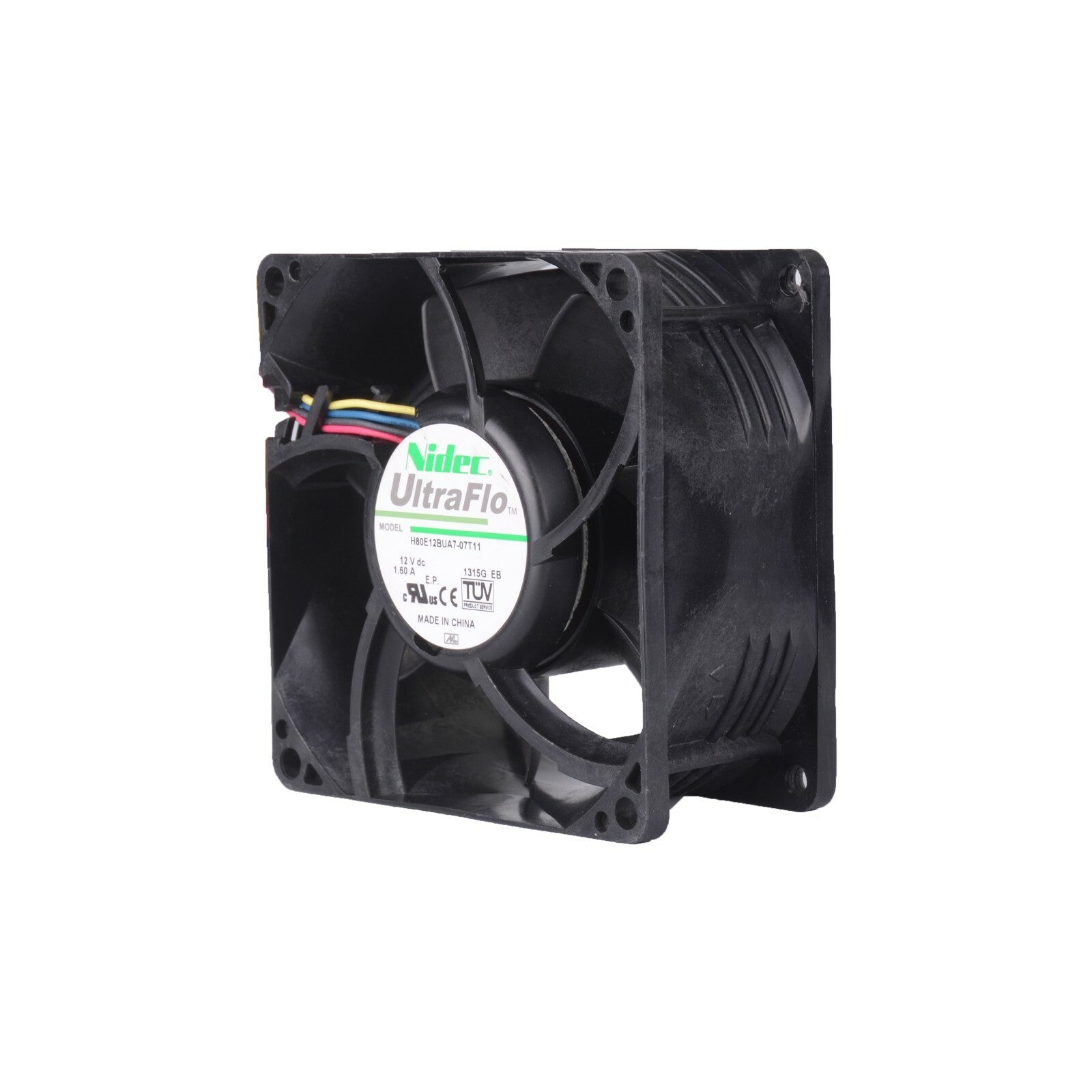 Nidec UltraFlo Fan V60E12BS1B5-07T11 4-pin PWM 12V 1.60A Cooling Fan