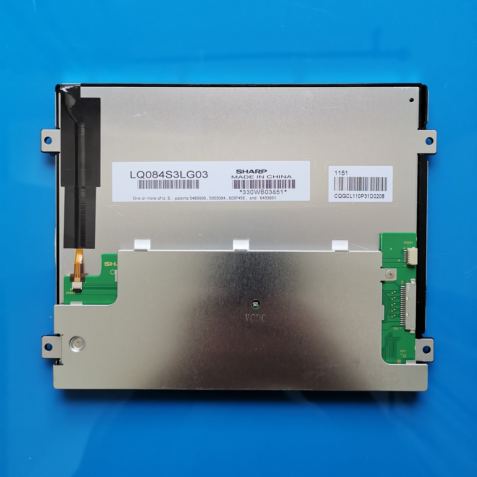 LQ084S3LG03 For Sharp Original 8.4 Inch LCD Display Screen Panel
