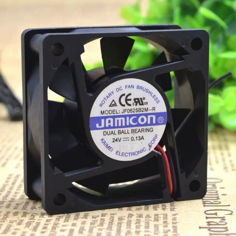 1PC NEW jamicon 6025 6CM jf0625b2m-r 24v 0.13a inverter fan #LM
