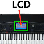 LCD Display Screen Replacement for Yamaha Clavinova CVP-204 CVP-205 CVP-205M
