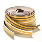 10M Self Adhesive Doors Windows Foam Seal Strip Soundproof Collision Rubber Seal
