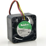 NIDEC 4028 40x40x20mm 4CM TA150DC C34955-57 DC 12V 0.20A 3 Lines Cooling Fan
