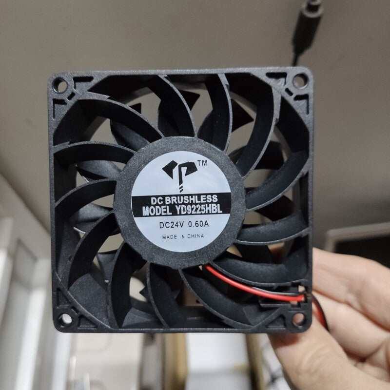 YD9225HBL 12V 0.6A 3800rpm 9225 2-pin double ball welding machine cooling fan