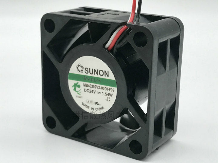 SUNON Maglev MB40202VX-0000-F99 24V 1.54W 4CM inverter cooling fan