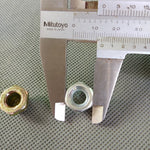 M10 Hollow screw with flanged cap M10 threaded tube lamp holder screw cover