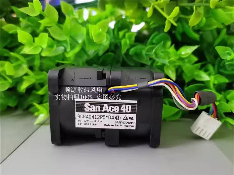 SANYO 9CRA0412P5M04 4056 DC12V 0.7A Cooling Fan