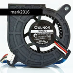 For SUNON GB1245PKV1-8AY 12V 0.5W 3-wire turbo projector silent fan