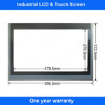Touch Screen for AMT28261 91-28261-00A 1071.0124A Panel Glass + Overlay Film