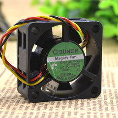 2pcs SUNON 4020 KDE1204PKVX-A Maglev Cooler Cooling Fan 12V 3.8W 3Pin Connector