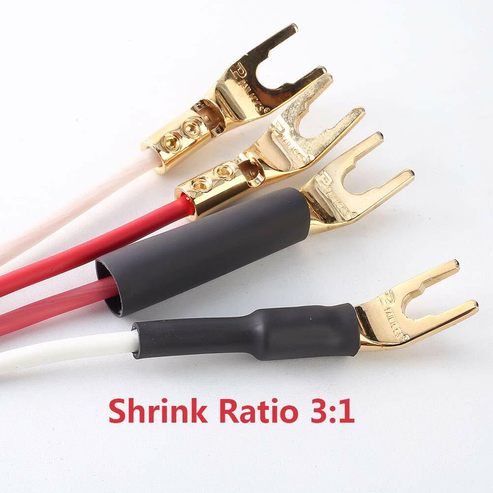 3/4" Dia 1.5" Long 3:1 Heat Shrink Tubing Marine Grade Shrink Tube 32pcs/100PCS