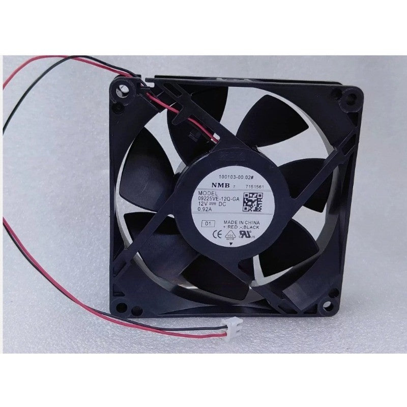 ONE NMB Fan 09225VE-12Q-GA DC12V 0.92A 9225 9CM 2 Wire cooling fan