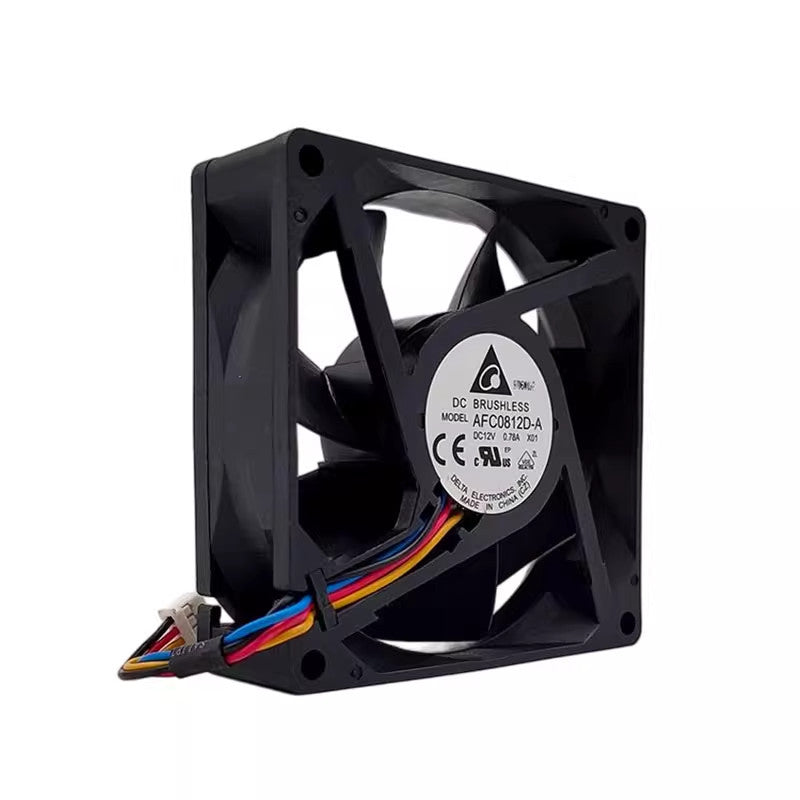 Delta AFC0812D-A DC12V 0.78A 8025 8cm 4-Wire Cooling Fan