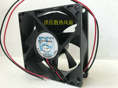1 PCS XINRUILIAN Fan RDM8025S2 DC24V 0.12A 8025 8CM 2 Wire