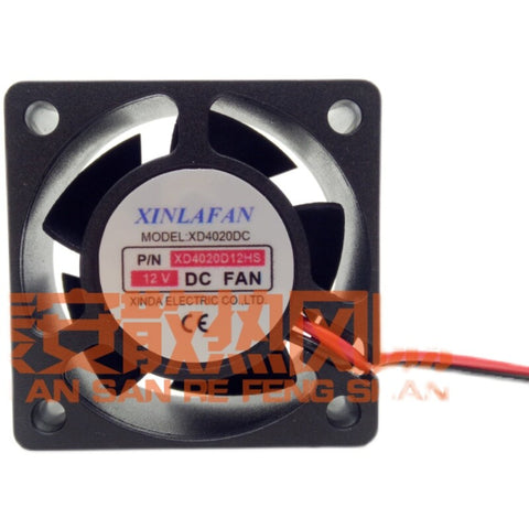 1pc XINDAFAN XD4020DC XD4020D12HS 12V 4CM cooling fan
