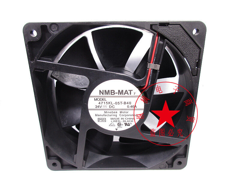 1PC NMB-MAT 4715KL-05T-B40 12038 24V 12CM Inverter cooling fan insert type
