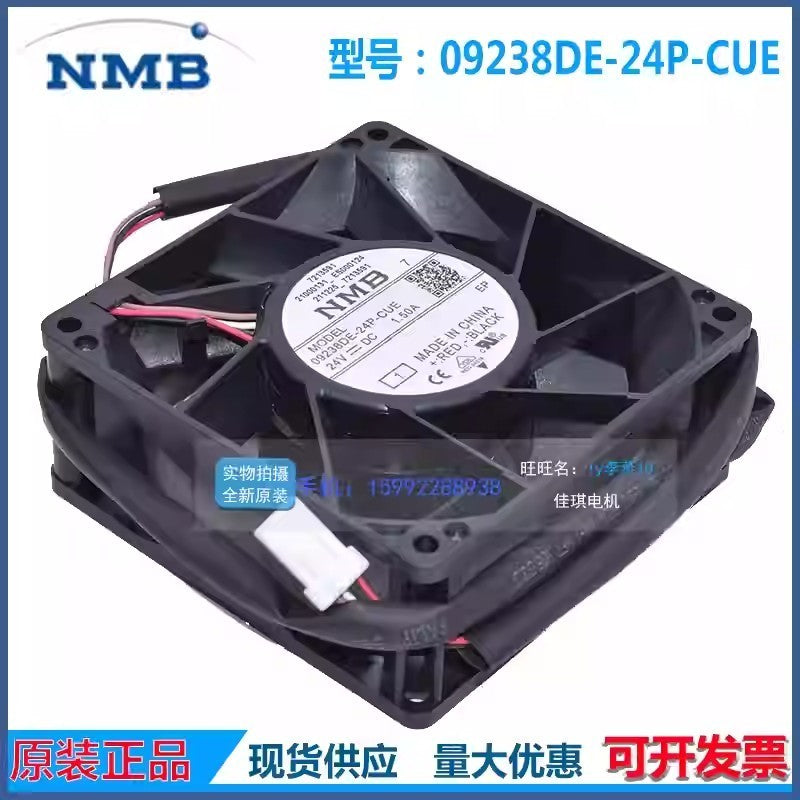 NMB 09238DE-24P-CUE 9238 DC24V 1.5A 9CM 4-Wire Inverter Cooling Fan