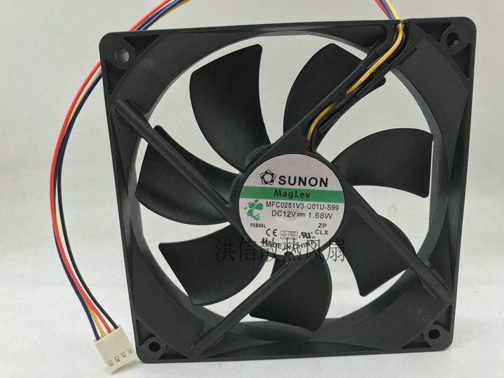 SUNON MFC0251V3-Q01U-S99 12V 1.68W 12CM silent cooling fan