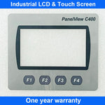 Touch Screen Panel Glass Digitizer PanelView C400 2711C-T4T + Keypad Keyboard