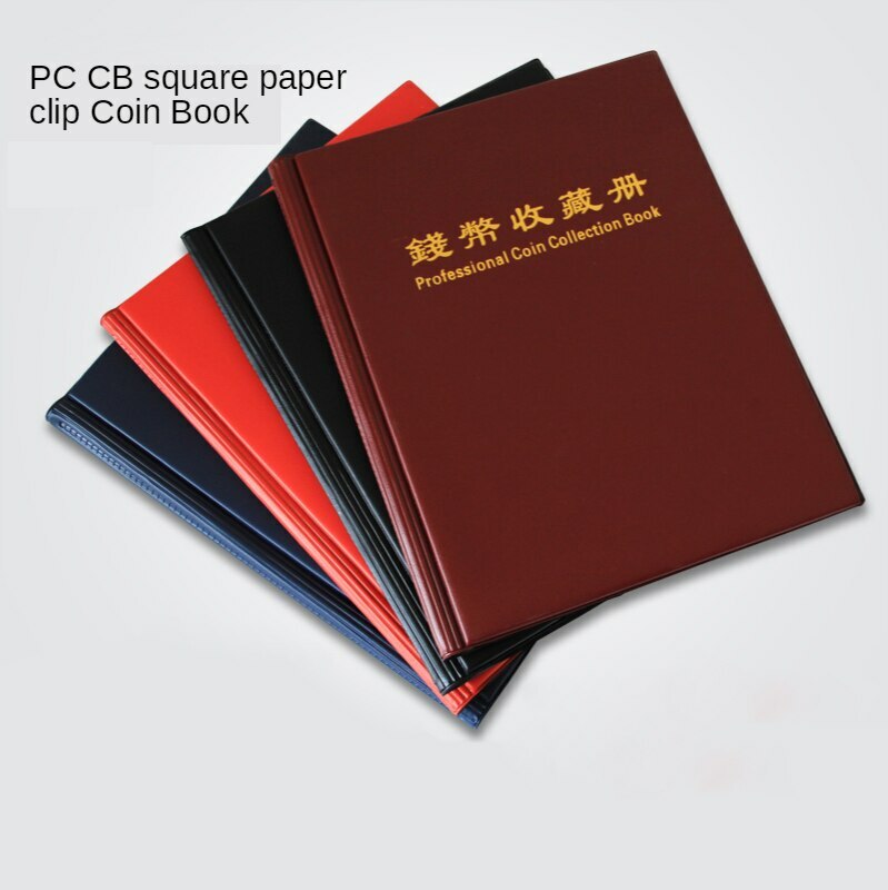 200 Pcs Coins Album for Fit Cardboard Coin Holders Coin Collection Book