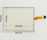 Touch Screen Panel Glass PanelView Plus 1250 2711P-T12C4D2K + Overlay Film