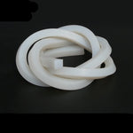 5mm x 5mm/10mm/15mm/20mm/30mm Solid Silicone Rubber Sealing Strip Weatherstrip
