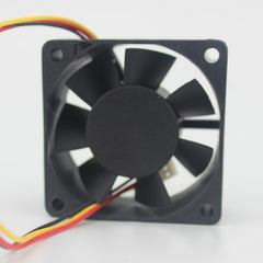 For ADDA AD0612HB-A70GL DC12V 0.23A 60x60x25mm 3 Pin Case/CPU Cooling Fan
