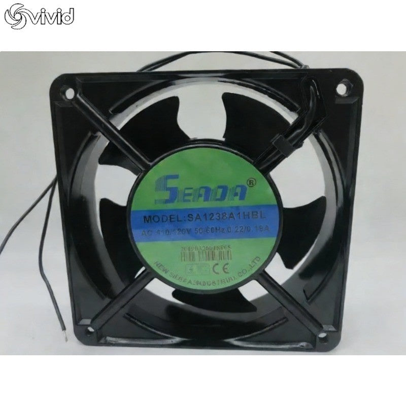 SEADA 12038 SA1238A1HBL 110/120V 0.22/0.19A 120mm AC Cooling Fan