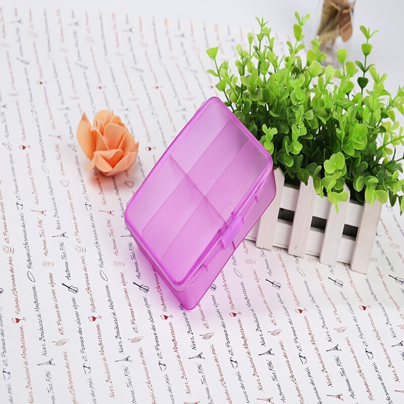 Medicine Pill Box 6 large Grids Pills Box for Vitamin/ capsule pill case