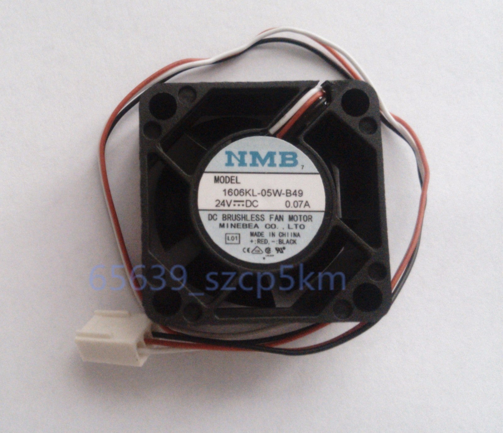 NEW NMB-MAT 1608KL-05W-B49 fan 24V 0.07A 3 Pin 40*40*20mm cooling fan