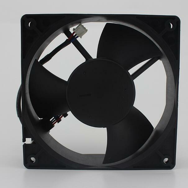 Delta 12038 12CM EFB1224HHE DC 24V 0.30A 3-line Double Ball Cooling Fan Inverter