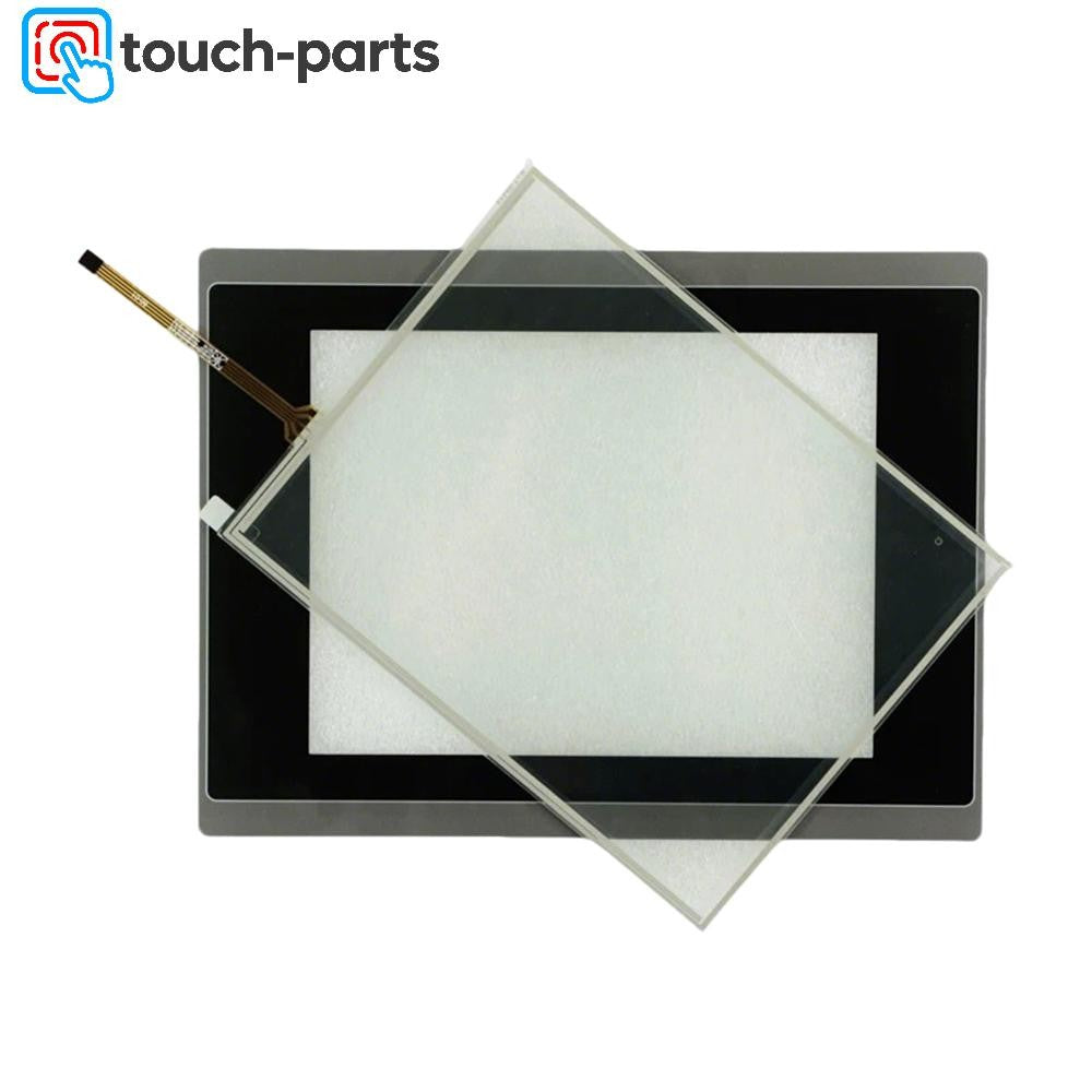 Touch screen glass + Protective film For PT080-1BF-T1S PK080-20B-T1S