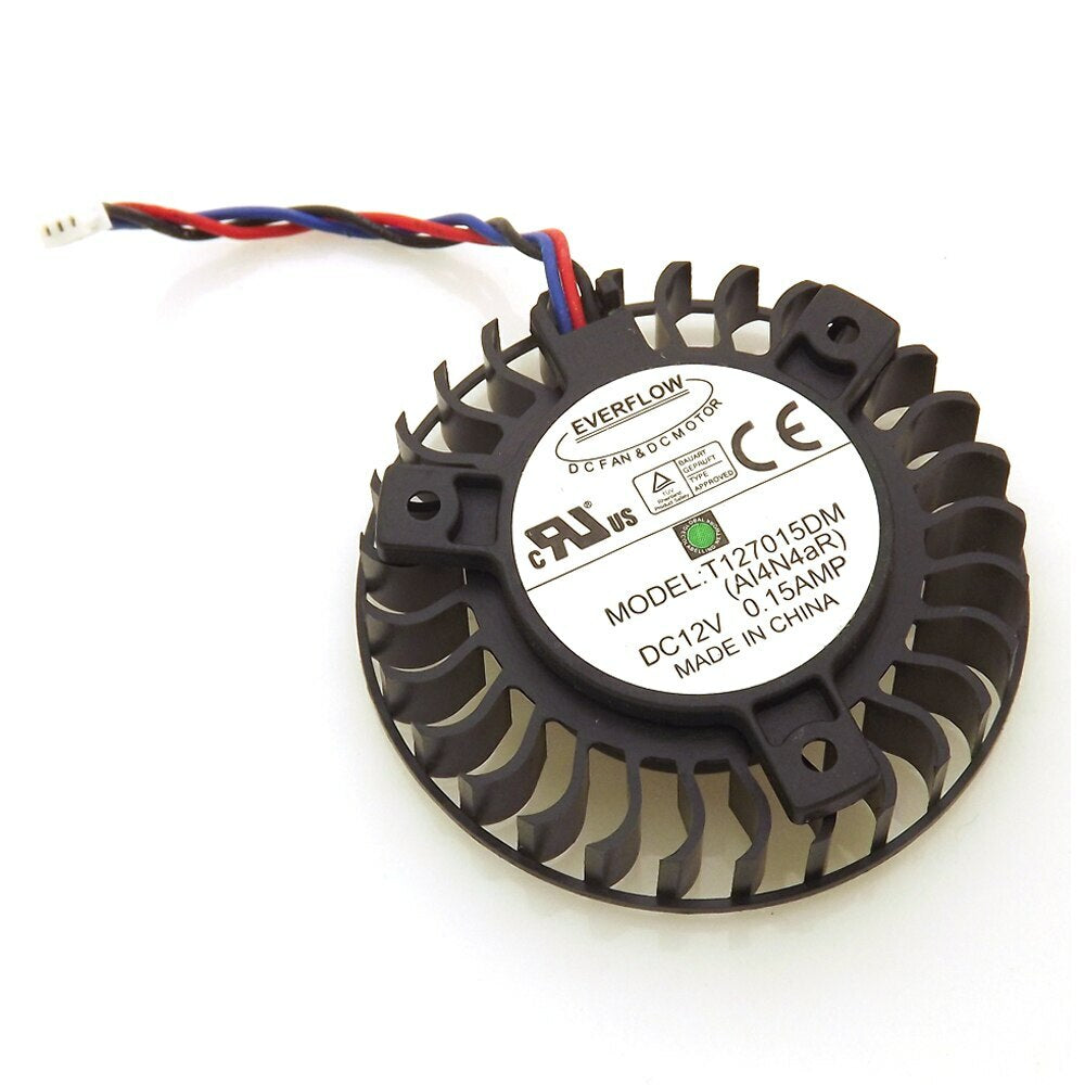 T127015DM 12V 0.15a 3Pin 58mm 39x39x39mm cooling fan of ASUS graphics card