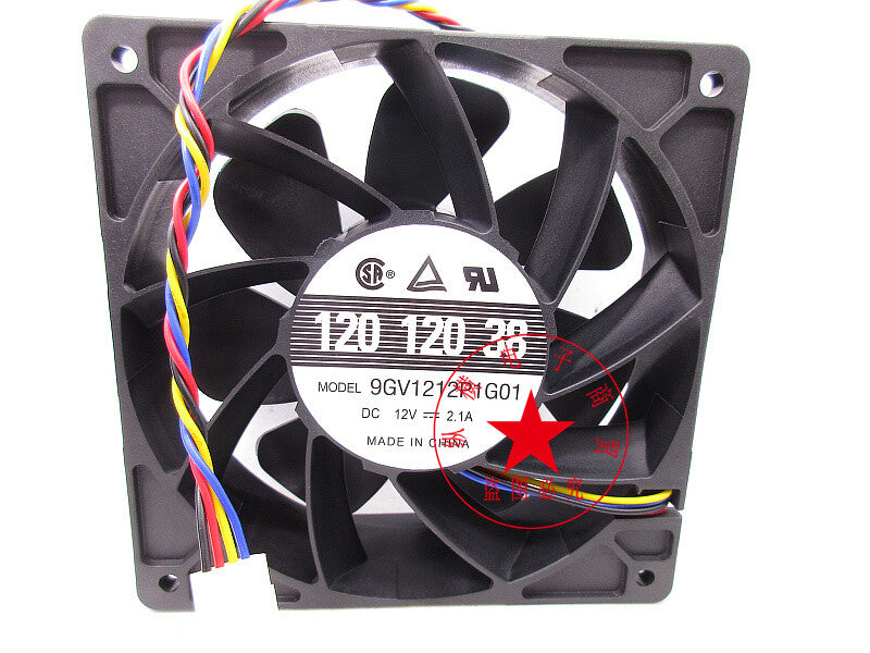 1PC Sanyo 9GV1212P1G01 12038 12V 2.1A 12CM medical cooling fan