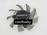 T1280158SH Graphics card cooling fan DC12V 0.32A 2Pin