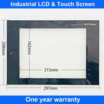 Touch Screen Panel Glass N010-0523-X321/02 2F BKO-C11739 + Overlay Film