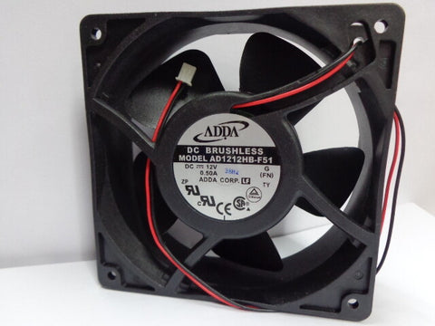 ADDA AD1212HB-F51 fan 120*120*38mm 2pin 12V 0.5A