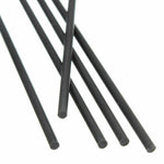 8mm/ 10mm Diameter x 500mm Carbon Fiber Solid Rod Round Bar Pin For RC Airplane