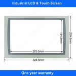 Touch Screen for 2711P-T12W22A9P-B 5pins Panel Glass with Protective Film