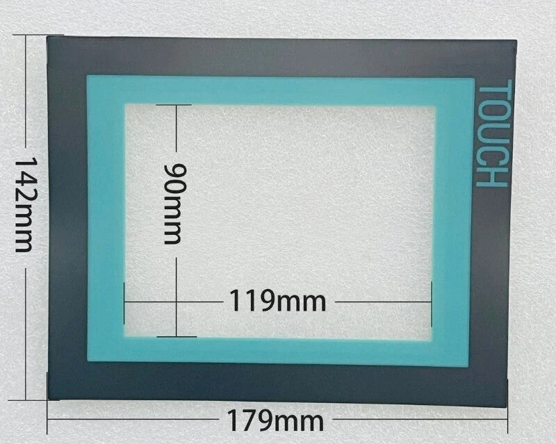 Touch Screen Panel Glass Digitizer MP177 6" 6AV6 642-0EA01-3AX0 +Overlay Film