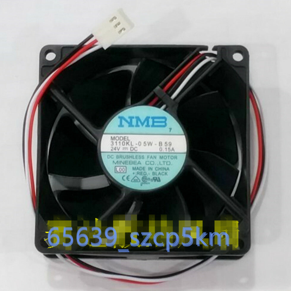 NMB-MAT 3110KL-05W-B59 Cooling Fan DC24V 0.15A 80x80x25mm 3Pin Case Cooling Fan