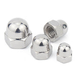 M3 M4 M5 M6 M8 M10 M12 304 Stainless Steel Acorn Nuts Cap Nuts