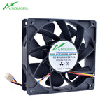 ACP12038B-24PWM 120mm fan 12cm DC24V 0.37A Double ball 4 lines PWM cooling fan